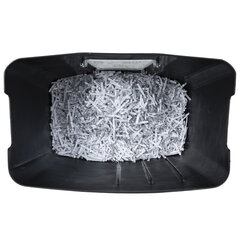 Уничтожитель (шредер) BRAUBERG 1018X, 4 уровень секретности, фрагменты 4&times;40 мм, 10 листов, корзина 18 литров, 532150