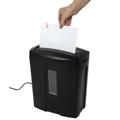 Уничтожитель (шредер) BRAUBERG 615M, 5 уровень секретности, фрагменты 3&times;12 мм, 6 листов, корзина 15 литров, 532152