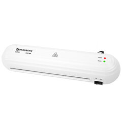 Ламинатор BRAUBERG ULTRA PM235W, БЕЛЫЙ, формат A4, толщина пленки 60-150 мкм, скорость 30 см/<wbr/>мин, 532184