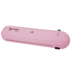 Ламинатор BRAUBERG ULTRA PM235P, РОЗОВЫЙ, формат A4, толщина пленки 60-150 мкм, скорость 30 см/<wbr/>мин, 532186