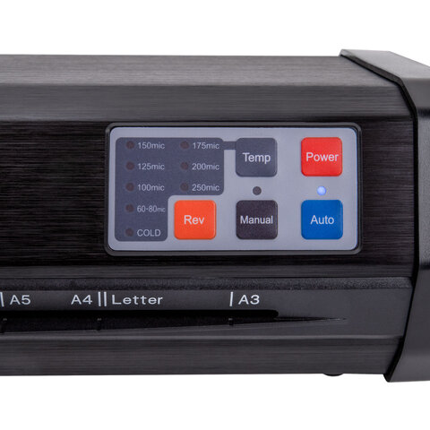 Ламинатор BRAUBERG SMART JET А3 автодетекция толщины пленки 60-250мкм,нагрев 50сек,100см/мин, 532271