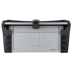 Резак роликовый BRAUBERG EXTRA A4, до 10 л., длина реза 320 мм, металлическое основание, 532325