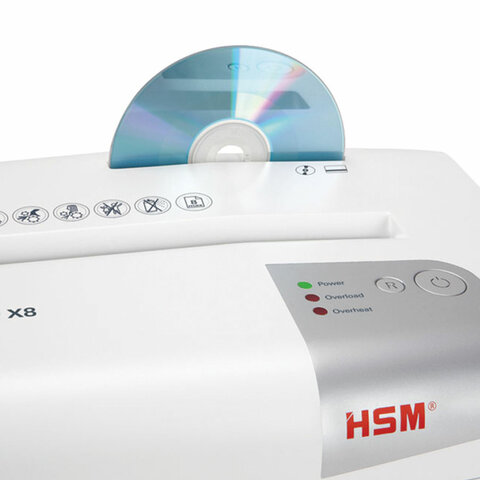 Уничтожитель (шредер) HSM SHREDSTAR X8-4.5x30, 4 уровень секретности, 4,5x30 мм, 8 листов, 18 литров, 1044121 - фото 2
