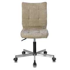 Кресло BRABIX &laquo;Stream MG-314&raquo;, без подлокотников, пятилучие серебристое, ткань, песочное, 532396