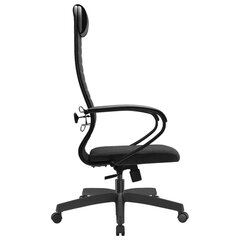 Кресло офисное МЕТТА &laquo;К-27&raquo; пластик, ткань, сиденье и спинка мягкие, серое