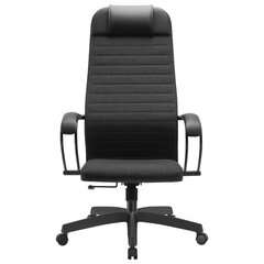 Кресло офисное МЕТТА &laquo;К-27&raquo; пластик, ткань, сиденье и спинка мягкие, серое