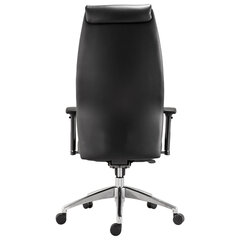 Кресло офисное BRABIX PREMIUM &laquo;Blues EX-751&raquo;, синхромеханизм, алюминий, экокожа, черное, 532486