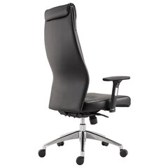 Кресло офисное BRABIX PREMIUM &laquo;Blues EX-751&raquo;, синхромеханизм, алюминий, экокожа, черное, 532486