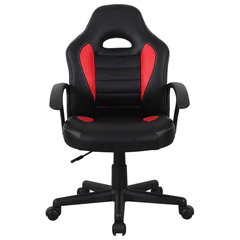 Кресло компьютерное BRABIX &laquo;Spark GM-201&raquo;, экокожа, черное/<wbr/>красное, 532503