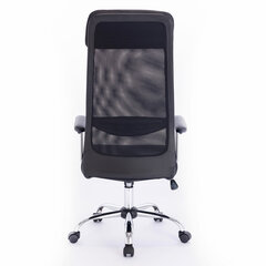 Кресло офисное BRABIX &laquo;Flight EX-540&raquo;, хром, ткань TW, сетка, черное, 532515