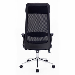 Кресло офисное BRABIX &laquo;Flight R EX-541&raquo;, хром, ткань TW, сетка, черное, 532517