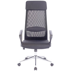Кресло офисное BRABIX &laquo;Flight R EX-541&raquo;, хром, ткань TW, сетка, черное/<wbr/>серое, 532518