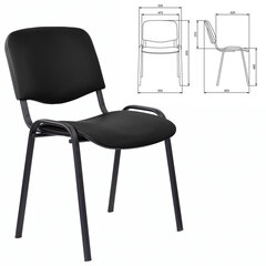 Стул STAFF &laquo;Iso Lite CF-008&raquo;, кожзам черный (Z-11), 532564