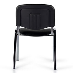 Стул STAFF &laquo;Iso Lite CF-008&raquo;, хром, ткань черная (С-11), 532565