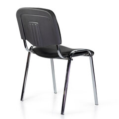 Стул STAFF &laquo;Iso Lite CF-008&raquo;, хром, ткань черная (С-11), 532565