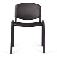 Стул STAFF &laquo;Iso Plast CF-009&raquo;, черный каркас, пластик черный, 532569