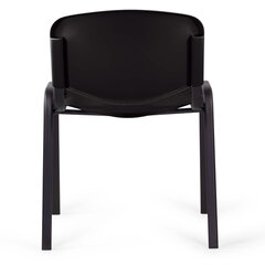 Стул STAFF &laquo;Iso Plast CF-009&raquo;, черный каркас, пластик черный, 532569