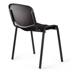 Стул STAFF &laquo;Iso Plast CF-009&raquo;, черный каркас, пластик черный, 532569