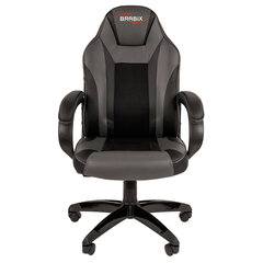 Кресло компьютерное BRABIX &laquo;Tanto GM-171&raquo;, TW/<wbr/>экокожа, черное/<wbr/>серое, 532574