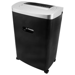 Уничтожитель (шредер) BRAUBERG JP822M, CD, 5 уровень секретности, 2&times;12 мм, 8 листов, корзина 22 литра, 532591