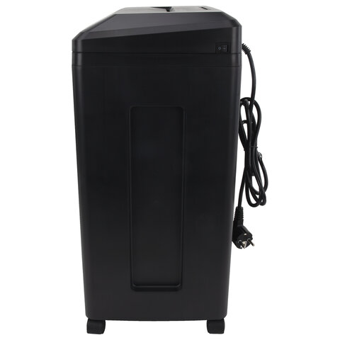 Уничтожитель (шредер) BRAUBERG PROFESSIONAL PS-623n, CD, "HeavyDuty", 7 уровень секретности, 1х2 мм, 6 листов, корзина 23 литра, 532592 - фото 4