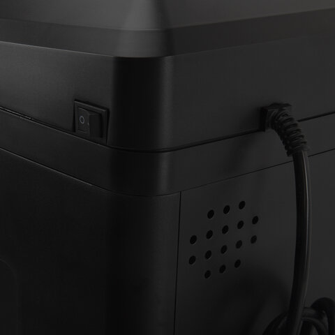 Уничтожитель (шредер) BRAUBERG PROFESSIONAL PS-623n, CD, "HeavyDuty", 7 уровень секретности, 1х2 мм, 6 листов, корзина 23 литра, 532592 - фото 6