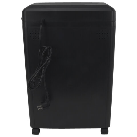 Уничтожитель (шредер) BRAUBERG PROFESSIONAL PS-623n, CD, "HeavyDuty", 7 уровень секретности, 1х2 мм, 6 листов, корзина 23 литра, 532592 - фото 5