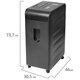 Уничтожитель (шредер) BRAUBERG PROFESSIONAL PS-2542x, CD, "HeavyDuty", 4 уровень секретности, 4х40 мм, 25 листов, корзина 42 литра, 532594