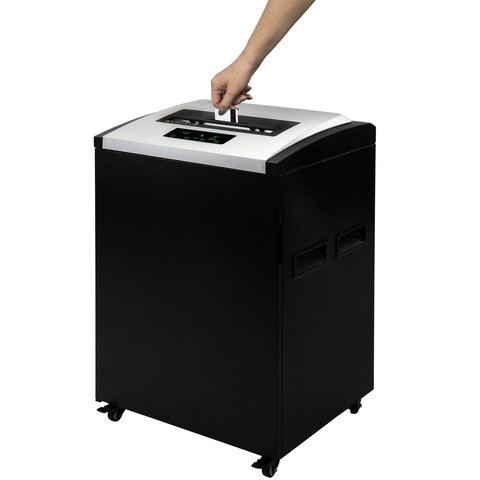 Уничтожитель (шредер) BRAUBERG PROFESSIONAL PS-4090s, "HeavyDuty", A3, 2 уровень секретности, 4 мм, 40 листов, корзина 90 литров, 532596 - фото 7