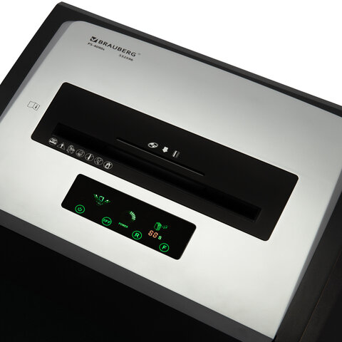 Уничтожитель (шредер) BRAUBERG PROFESSIONAL PS-4090s, "HeavyDuty", A3, 2 уровень секретности, 4 мм, 40 листов, корзина 90 литров, 532596 - фото 5