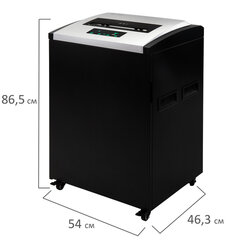 Уничтожитель (шредер) BRAUBERG PROFESSIONAL PS-4090s, &laquo;HeavyDuty&raquo;, A3, 2 уровень секретности, 4 мм, 40 листов, корзина 90 литров, 532596