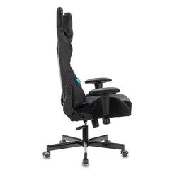 Кресло компьютерное Zombie VIKING KNIGHT, 2 подушки, ткань, черное