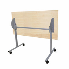 Стол складной &laquo;Эверест&raquo;, 1200&times;600&times;760 мм, серый каркас, ЛДСП клен