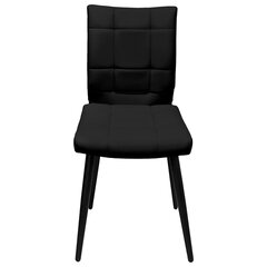 Стул BRABIX &laquo;Novita CF-060&raquo;, экокожа черная, каркас металлический усиленный черный, 532781