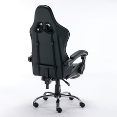 Кресло компьютерное BRABIX &laquo;Dexter GM-135&raquo;, подножка, две подушки, экокожа, черное, 532800