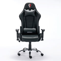 Кресло компьютерное BRABIX &laquo;Lumen GM-150 RGB&raquo;, подсветка, две подушки, экокожа, черное, 532801