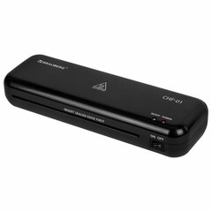 Ламинатор BRAUBERG CHF-01 А4, 60-150 мкм, 25 см/<wbr/>мин, с подарочным набором для ламинирования: резак, обрезчик углов, пленка 52 шт., 532861