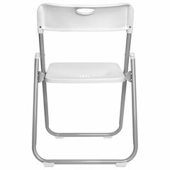 Стул складной BRABIX &laquo;Golf Lite CF-017&raquo;, серебристый каркас, пластик белый, 532896