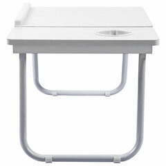 Столик складной для ноутбука/<wbr/>завтрака BRABIX BT-004 (560&times;320&times;270 мм), регулировка наклона, белый, 532906