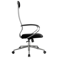 Кресло офисное BRABIX PREMIUM &laquo;Ultimate EX-800&raquo; хром, плотная двойная сетка Х2, черное/<wbr/>серое, 532912