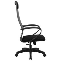 Кресло BRABIX PREMIUM &laquo;Ultimate EX-800&raquo; пластик, плотная двойная сетка Х2, черное/<wbr/>серое, 532915