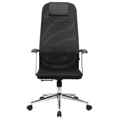 Кресло BRABIX PREMIUM &laquo;Ultimate EX-801&raquo; хром, плотная двойная сетка Х2, черное, 532917