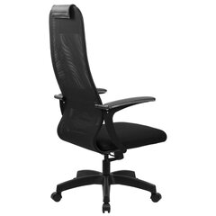 Кресло офисное BRABIX PREMIUM &laquo;Ultimate EX-801&raquo; пластик, плотная двойная сетка Х2, черное, 532922