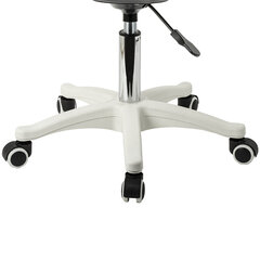 Кресло стул BRABIX &laquo;Eames MG-310 PL&raquo;, пластик белый, экокожа белая, 532926