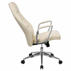 Кресло BRABIX PREMIUM &laquo;Adept EX-752&raquo;, синхромеханизм, алюминий, экокожа, бежевое, 532931