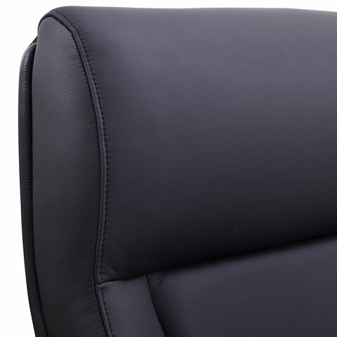 Кресло HAWASAN ''Overlord EX-770'', мультиблок, дерево, натуральная кожа, черное, 532934