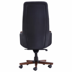 Кресло HAWASAN (ХАВАСАН) &laquo;Desire EX-771&raquo;, мультиблок, дерево, натуральная кожа, черное, 532935