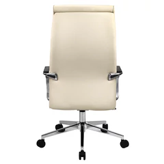 Кресло BRABIX PREMIUM &laquo;Solo EX-730&raquo;, алюминий, хром, экокожа, бежевое, 532937