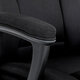 Кресло BRABIX PREMIUM "Adagio EX-551", ткань, пятилучие металл, черное, 532938