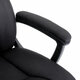 Кресло BRABIX PREMIUM "Adagio EX-551", ткань, пятилучие металл, черное, 532938